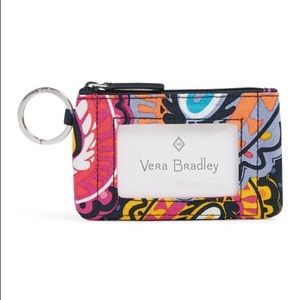 Vera Bradley ZIP ID case in Twilight Paisley